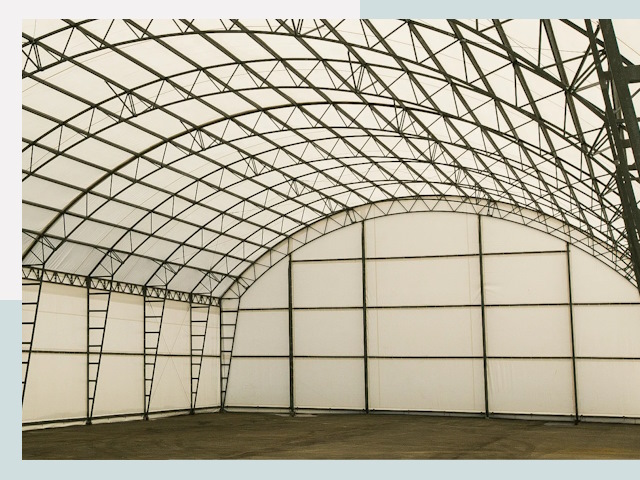 Арочные ангары от 609 руб. в Долгопрудный и Московская область