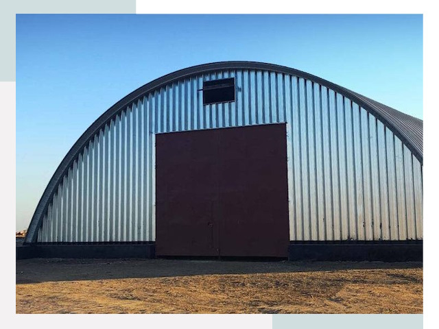 Арочные ангары в Долгопрудном