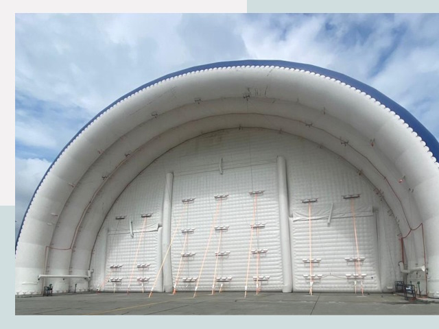 Пневмокаркасные ангары от СтальСтрой-Длг по цене от 609 руб.