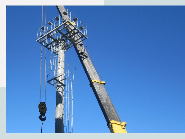 Монтаж осветительных мачт в Долгопрудный от 609 руб.