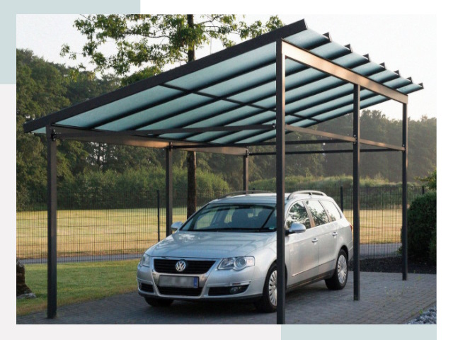 Навесы для автомобилей в Долгопрудном