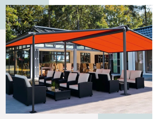 Навесы для кафе и ресторанов в Долгопрудном