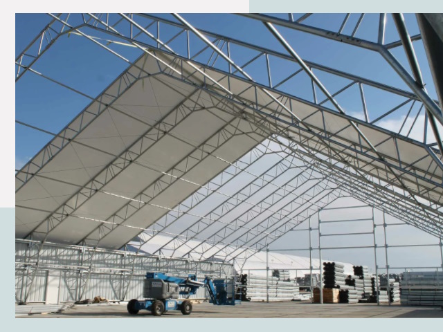 Каркасно-тентовые сооружения от СтальСтрой-Длг по цене 609 руб.