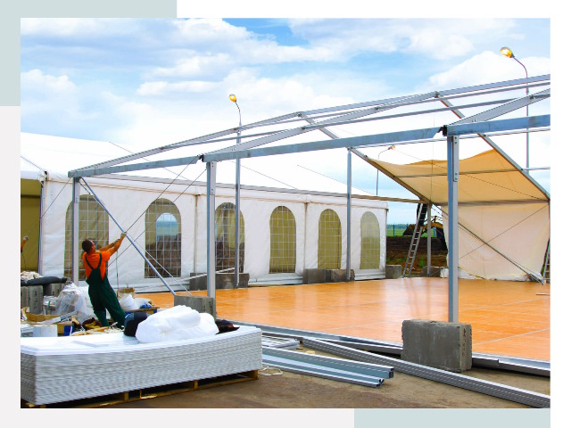 Быстро сборные шатры в Долгопрудном