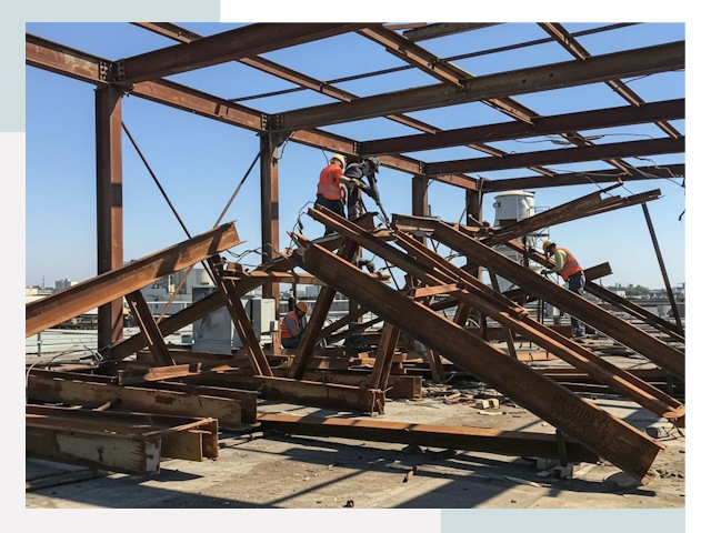 Демонтаж металлоконструкций в Долгопрудном от 609 руб.